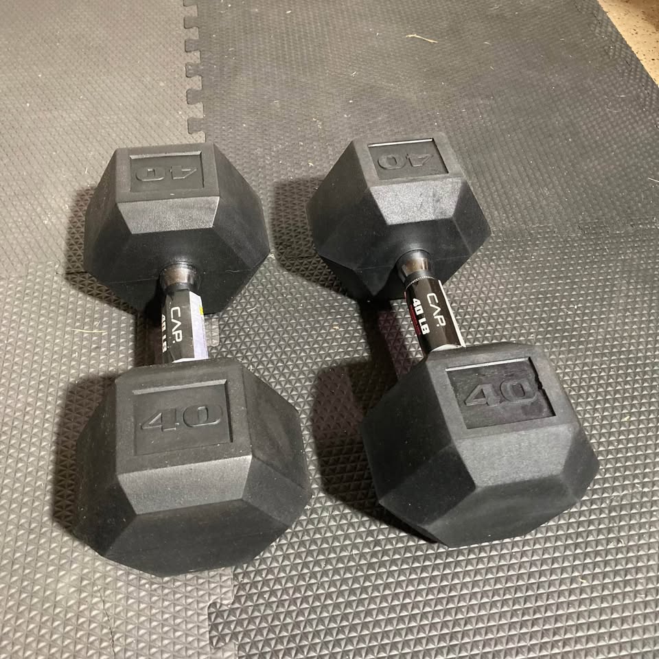 Dumbbells sold by Fishers Home Gyms